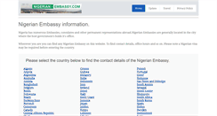 Desktop Screenshot of nigerian-embassy.com